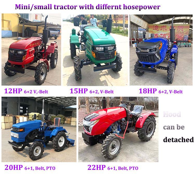 4wd mini farm tractor