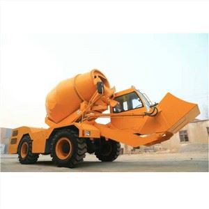 خلاطة الخرسانة المتنقلة ذاتية التحميل